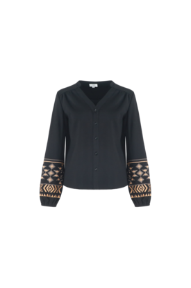 C&S Lidewij blouse black