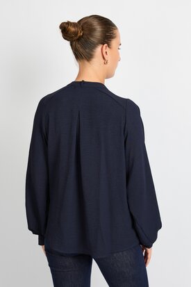 C&S Lillith blouse Midnight Blue