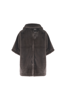 C&S Orla coat Dark Chocolate