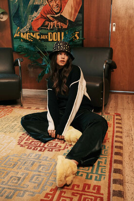 Fluresk Carolie pants Midnight Blue