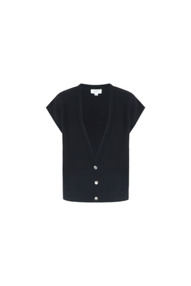 C&S Vivian gilet black