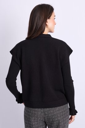 C&S Vivian gilet black