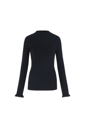 C&S Astrid knit pullover black