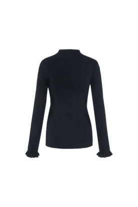 C&S Astrid knit pullover black