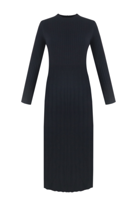C&S Dalia knit dress black