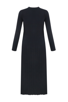 C&S Dalia knit dress black