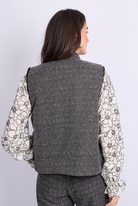 C&S Gabrielle gilet black