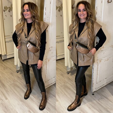Fea gilet Latte - Fluresk