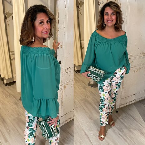 Mabel top - groen