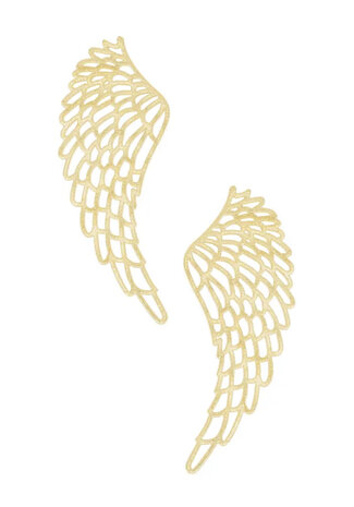 Earrings wings - goud