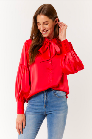 G Maxx - Bridget Blouse Rouge