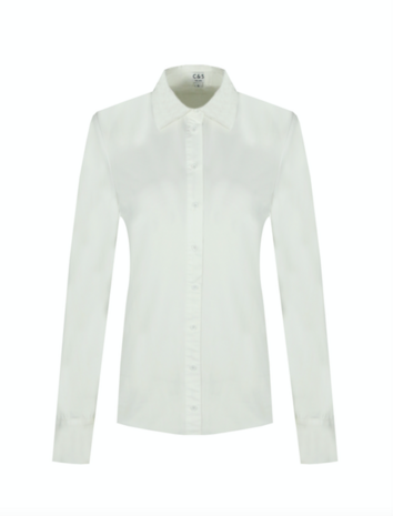 C&S Dacia Blouse Offwhite