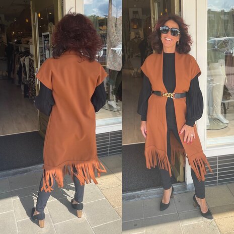 Ageeth Gilet - camel