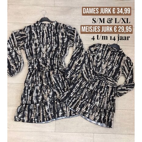 Carlijn voor kleine meisjes - zwart