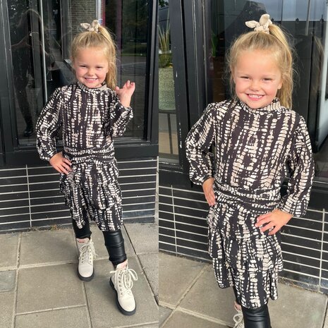 Carlijn voor kleine meisjes - zwart