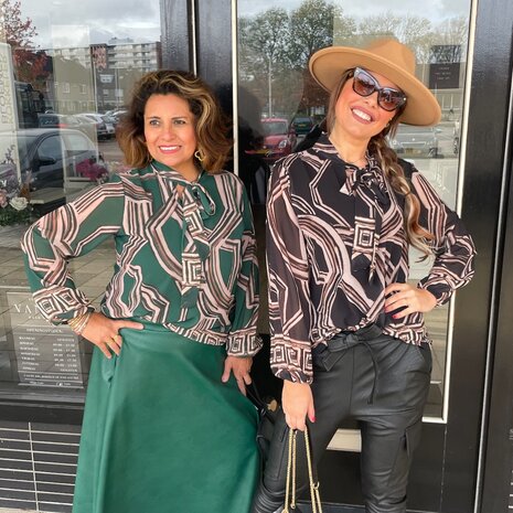 Saartje blouse - gucci groen