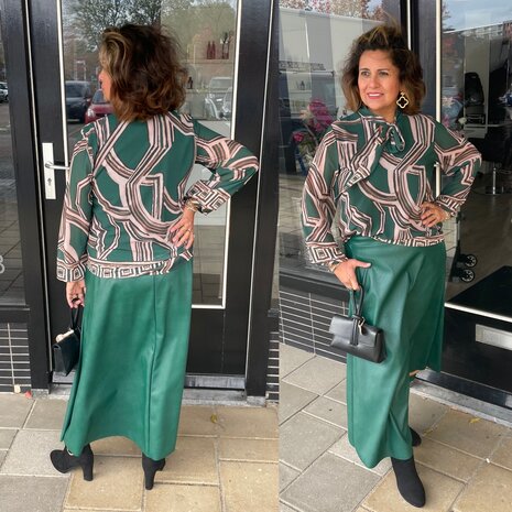 Saartje blouse - gucci groen