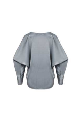 C&S Diantha top grijs melange