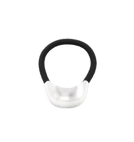  Elegant haar elastiekje - ZIlver kleur