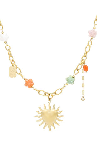 Charm couture ketting - Goud kleur