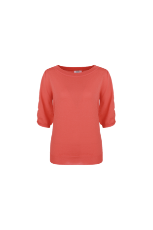 C&S Mirandy top spicy coral
