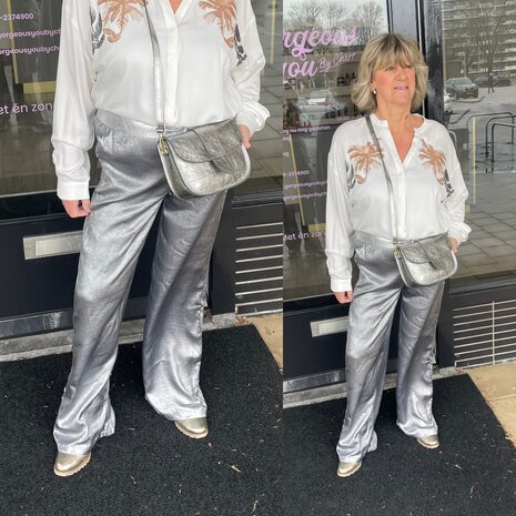 G maxx Vivianne pants gray melange
