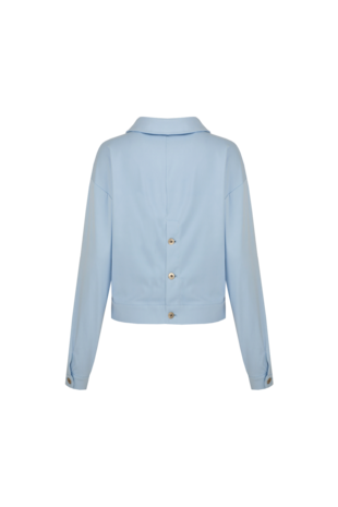 C&S Corby jacket ice blue