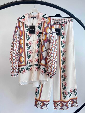 Blare katoen blouse