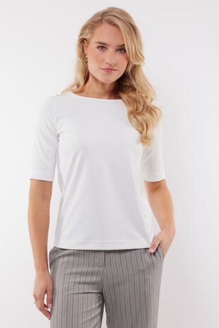 C&S Luxy top offwhite
