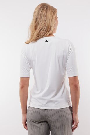 C&S Luxy top offwhite