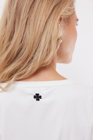 C&S Luxy top offwhite