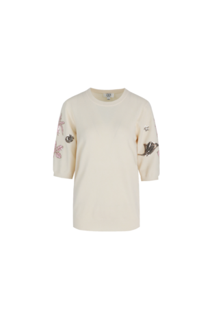 C&S Mylo sweater wool white