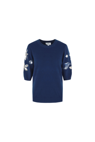 C&S Mylo sweater navy blue