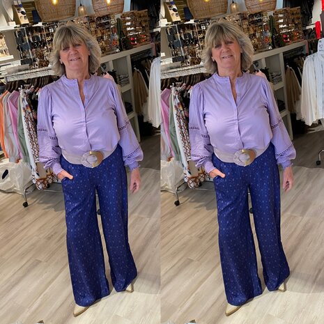 Fluresk Kat pants skipper blue/verbena