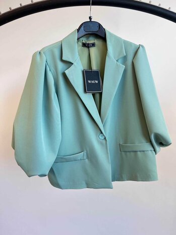 Marion blazer licht groen