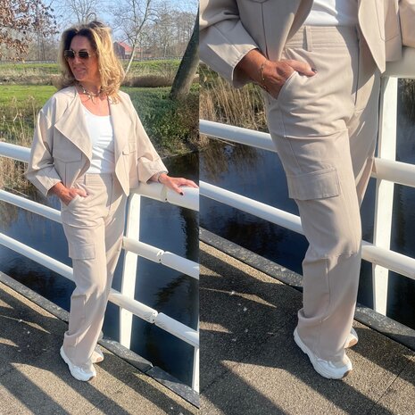 C&S Sillas pants sand