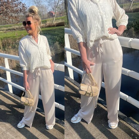 C&S Boulogne pants sand