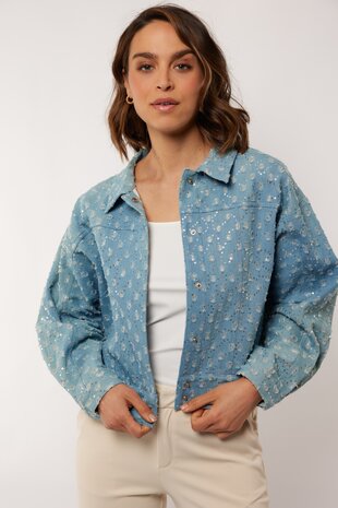 G Maxx Shiloh jacket denim light blue