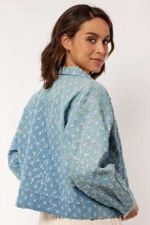 G Maxx Shiloh jacket denim light blue