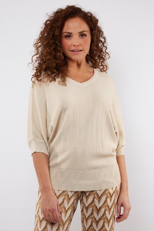C&S Myra sweater sand