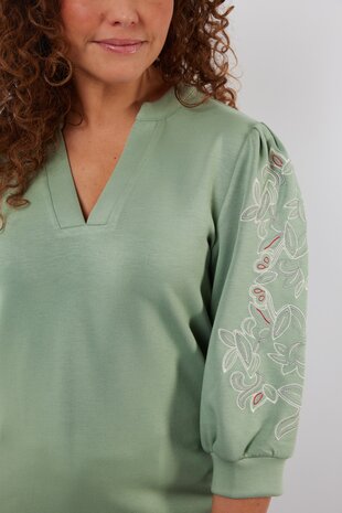 C&S Verdun top jade green