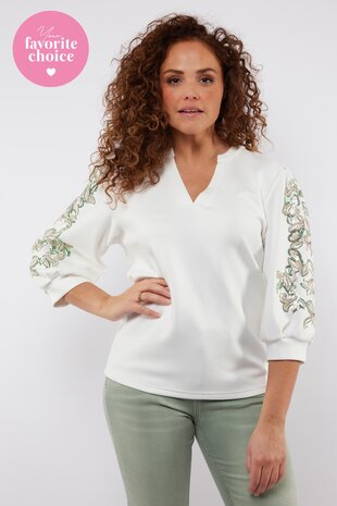 C&S Verdun top offwhite
