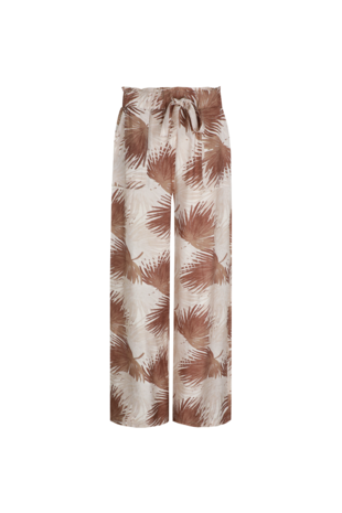 C&S Shannon pants offwhite/ tiger eye
