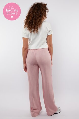 C&S Melun pants ballet pink