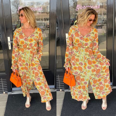 Azzurro flower dress