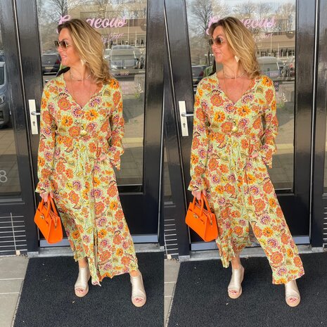 Azzurro flower dress