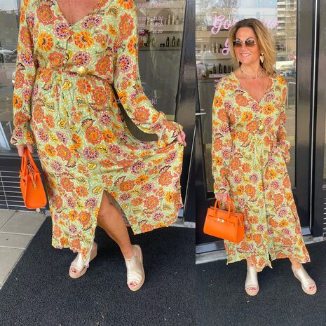 Azzurro flower dress