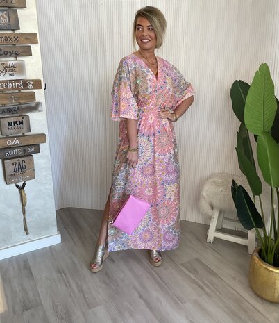 Marisa summer dress pastel tinten