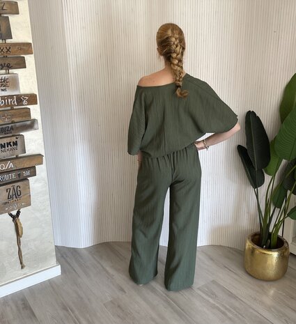 Liva tweedelige set army