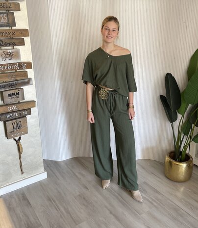 Liva tweedelige set army